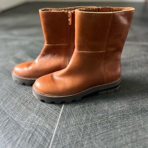 Vince Camuto Brown Ankle Boots